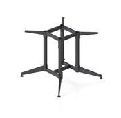 Typhoon Round Meeting Table Frame  892mm x 892mm x 725mm H Black PC All Over
