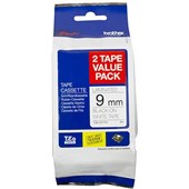 Brother TZe221 Labelling Tape 9mmx8m Black on White