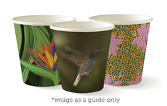 BioPak BioCup 230ml  6oz 80mm Art Series Single Wall  Sold as Pack 50 1000 in a Carton