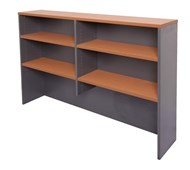 Rapid Worker Hutch  1800mm W x 1070mm H x 315mm D Cherry  Ironstone