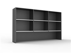 Rapid Worker Hutch  1800mm W x 1070mm H x 315mm D Natural White  Ironstone