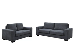 CHARLIE 3 SEATER2 SEATER MISSY CHARCOAL