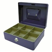 Esselte Cashbox Classic No8 Blue 20cm