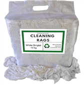 Cleaning Rags  White Singlet 10kg
