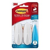 3M Command Hook 17081WD Pack 2 Box 6