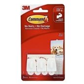 3M Command Micro Hooks 17066 Pack 3 Bag 10
