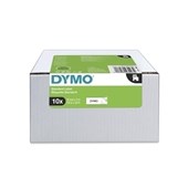 Dymo D1 BlackWhi 12Mmx7M Pack 10
