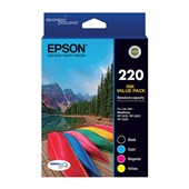 Epson 220 C13T293692 Ink Cartridge Value Pack