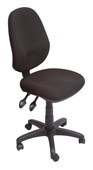 EC070CH High Back Ergo Operator Chair  Black Fabric