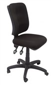 Rapidline Commercial Grade Square Chair Black Each