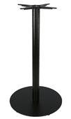 Durafurn Disco Bar Table Base 600DIA  Black