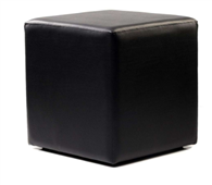 Durafurn Ottoman Cube  Black