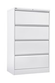 GO Lateral Filing Cabinet  Four Drawer White China