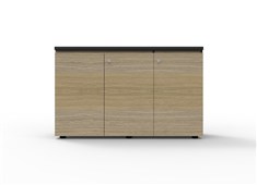Rapid Infinity Swing Door Cupboard  1200mm W x 450mm D x 730mm H Natural Oak