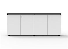 Rapid Infinity Swing Door Cupboard  1800mm W x 450mm D x 730mm H Natural White