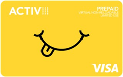 200 Activ Visa Digital eGift Card