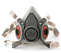 3M 6300 Respirator Half Face Reusable Large