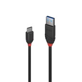 Lindy 5m USB C to USB A 3A Cable Black