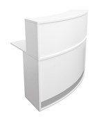 Modular Reception Counter  With Full Height Reception Hob