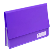 Marbig Polypick Heavy Duty Document Wallet A4 Purple