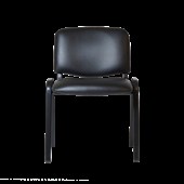 Nova Stacking Visitor Chair  Black PU