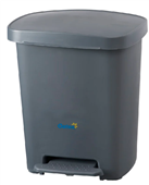 Oates Pedal Bin 30L Grey
