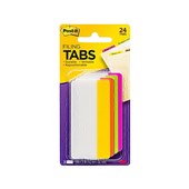 PostIt Tab686PLOY 75x38 Pack 24 Box 6