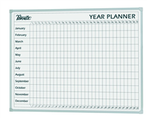 Quartet Year Planner Whiteboard 1200  900 mm