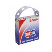 Quickstik Label Dispenser Eyelets Paper White Labels Pack 200
