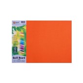 Quill A3 Board 210gsm Orange Pack 25