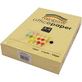 Rainbow Office Paper Sand A4 80Gsm 500 Sheets