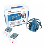 3M 7535 AsbestosDust Respirator Kit P2P3 Lrg Bx2