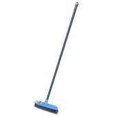 Sabco Indoor Broom with Universal Thread Handle Blue 22mm Each