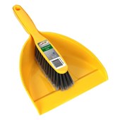 Sabco Professional Dustpan Set Yellow Each