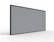 30mm SHUSH30 Screens  1800mm W x 900mm H x 30mm T Grey Fabric with Black PC Frame