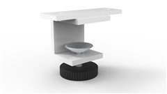 SHUSH30 Screen Clamp  White PC