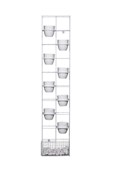 Rapid Bloom Vertical Gardens  White