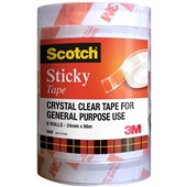 Scotch Sticky Tape 502 24mm Twr6