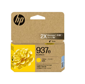 HP 937e 4S6W8NA EvoMore Ink Cartridge Yellow  Yield 1650 Pages