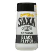 Saxa Ground Black Pepper Picnic Pack 50g