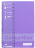 Colourhide Notebook A4 120Page Lavender
