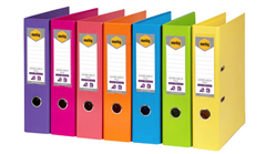 Marbig Lever Arch File A4 Pe Assorted Colours