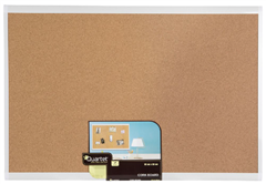 Quartet Basics Corkboard White Frame 600X900Mm