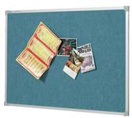 Quartet Bulletin Board Fabric 600X900Mm Wedgewood
