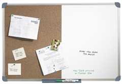 Quartet Corkboard Aluminium Frame 900X600Mm