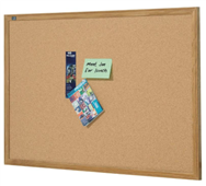 Quartet Corkboard Oak Frame 600X900Mm