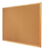 Quartet Corkboard Oak Frame 900X1200Mm