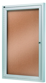 Quartet Enclosed Board Cork 600X900Mm 1 Door