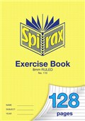 Spirax 110 Exercise Book 128 Page A4 8Mm Ruled