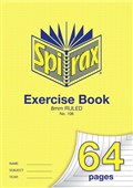 Spirax P106 Exercise Book A4 8Mm 64Page